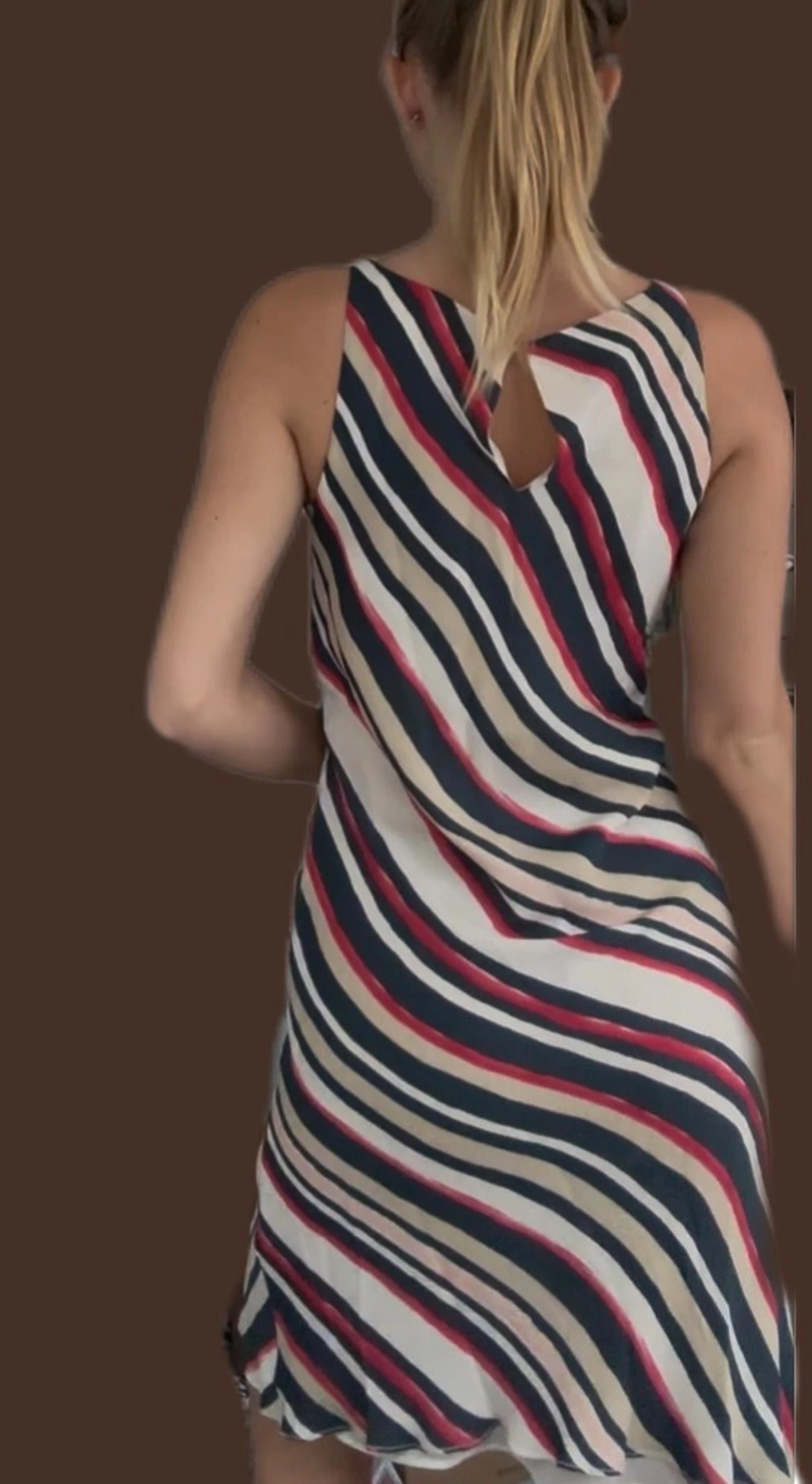 Casual Corner sidenklänning festklänning långklänning  - 2