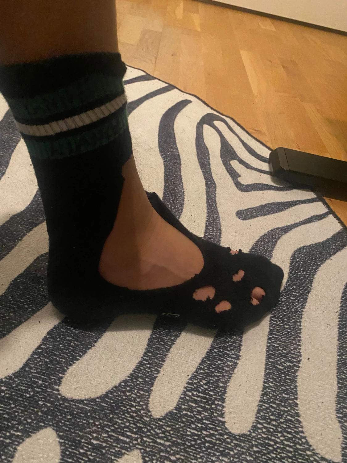 Signerad ninja low taper fade strumpa  - 2