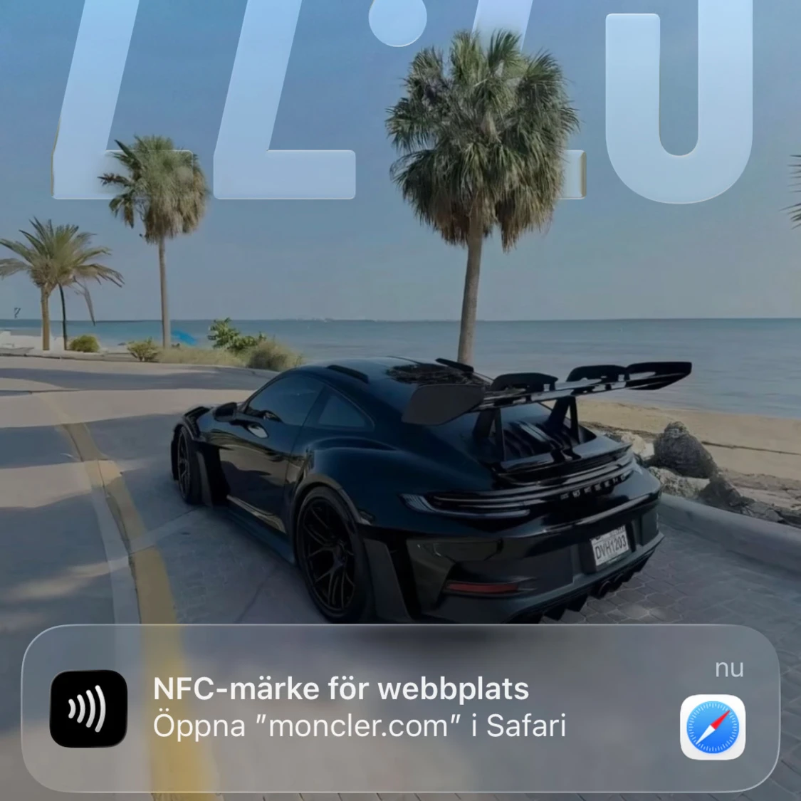 Mörkblå moncler cardigan  - 4