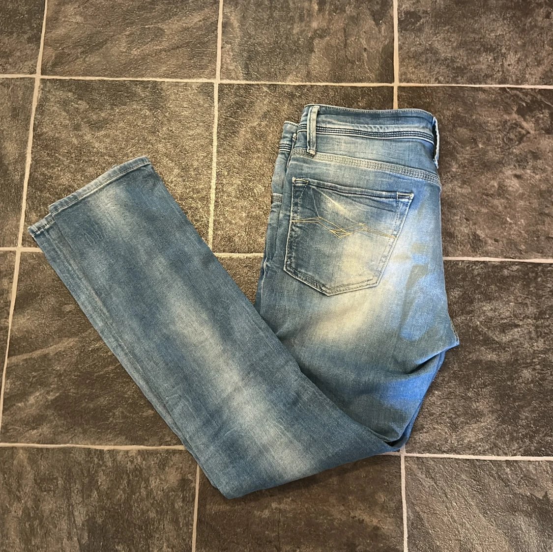 Replay ljusblå jeans - 1