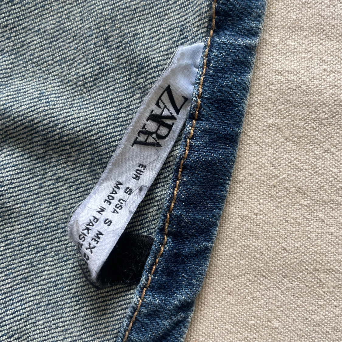 Jeans tubtopp från Zara - 3
