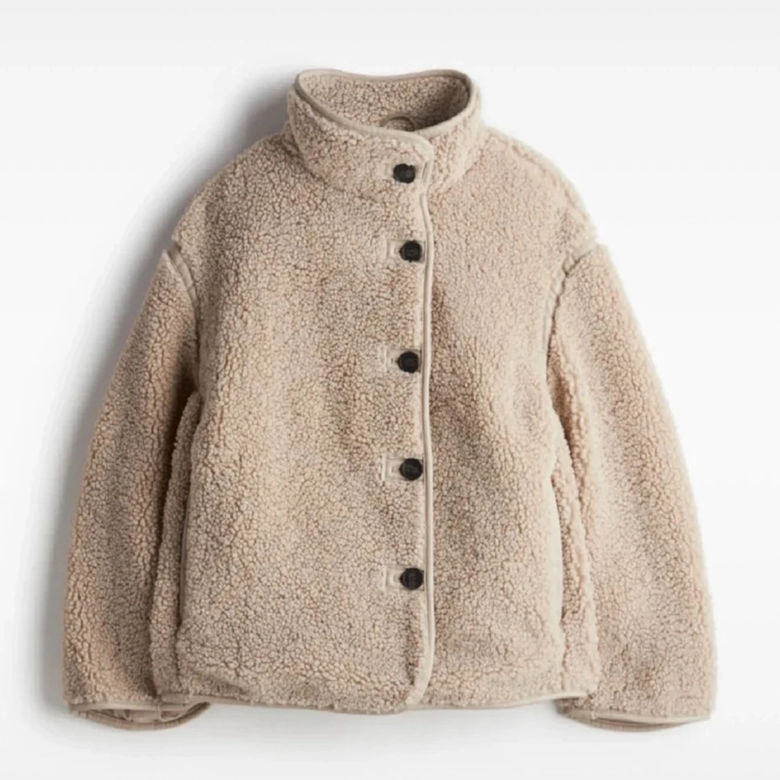 Beige höst jacka från hm - 1