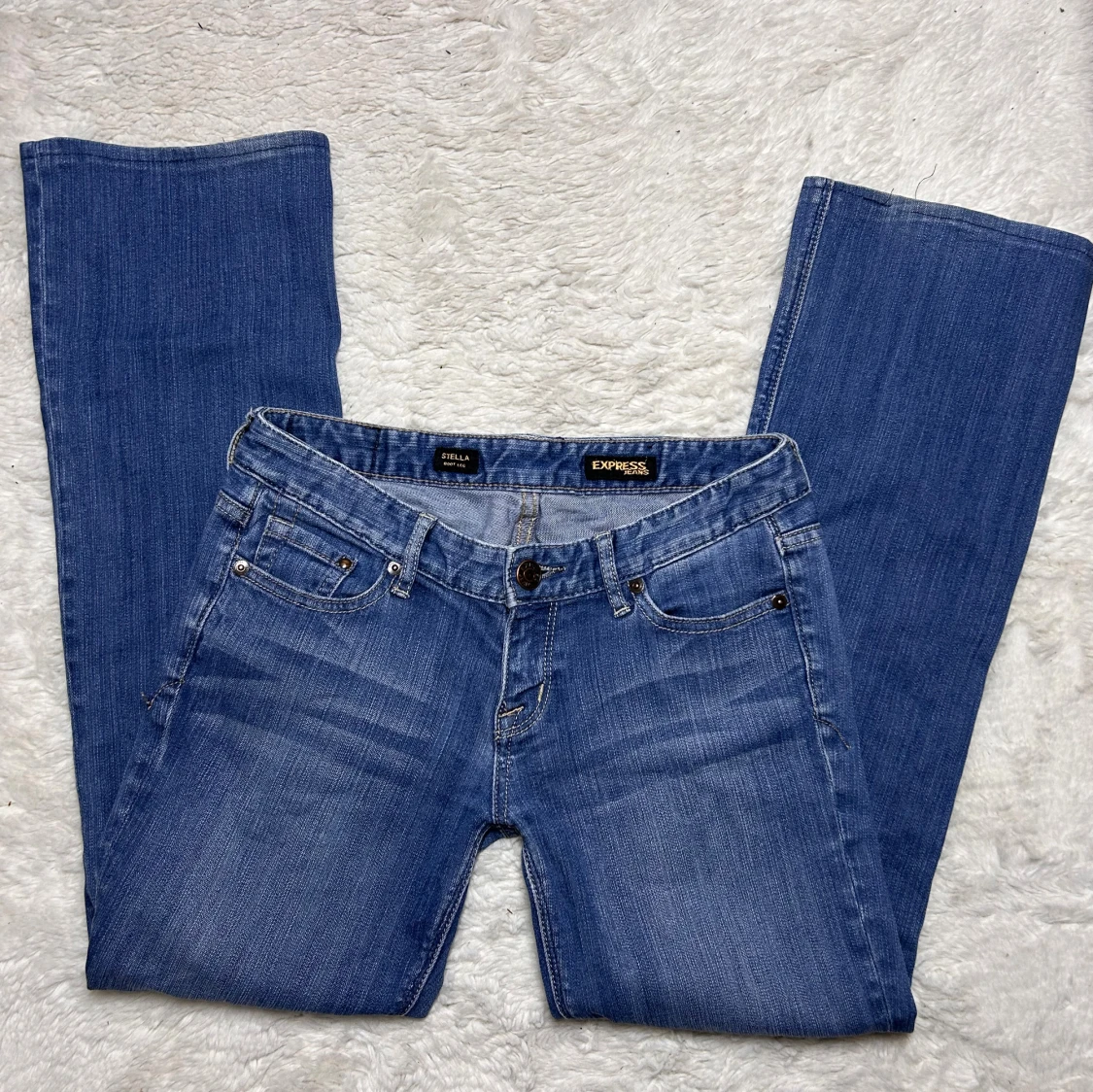 Lågmidjade bootcut jeans lowwaist lowrise vintage  - 2