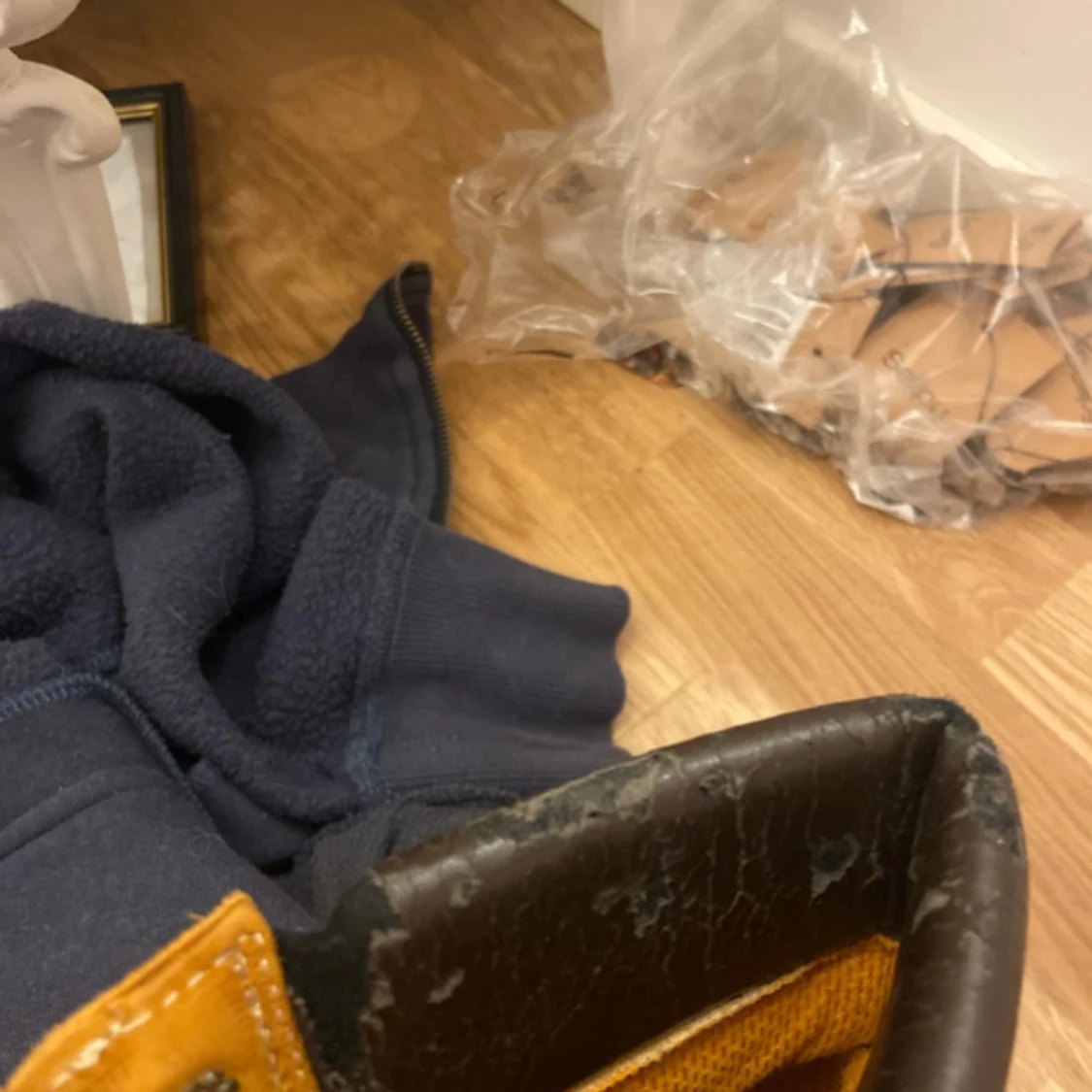 Gula boots från Agora i mocka - 3