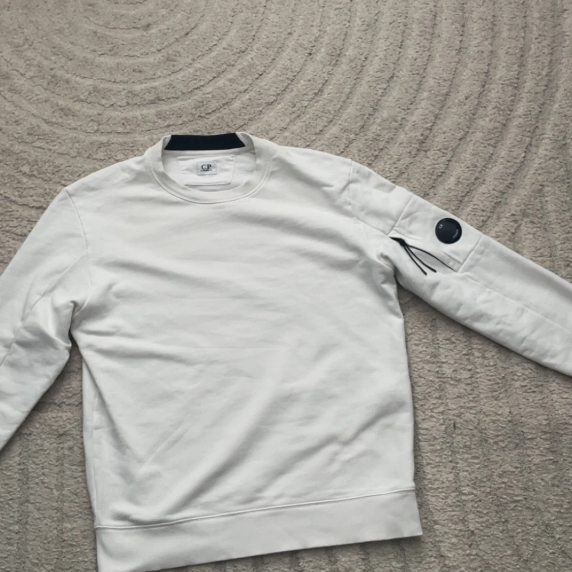 Vit sweatshirt från C.P. Company