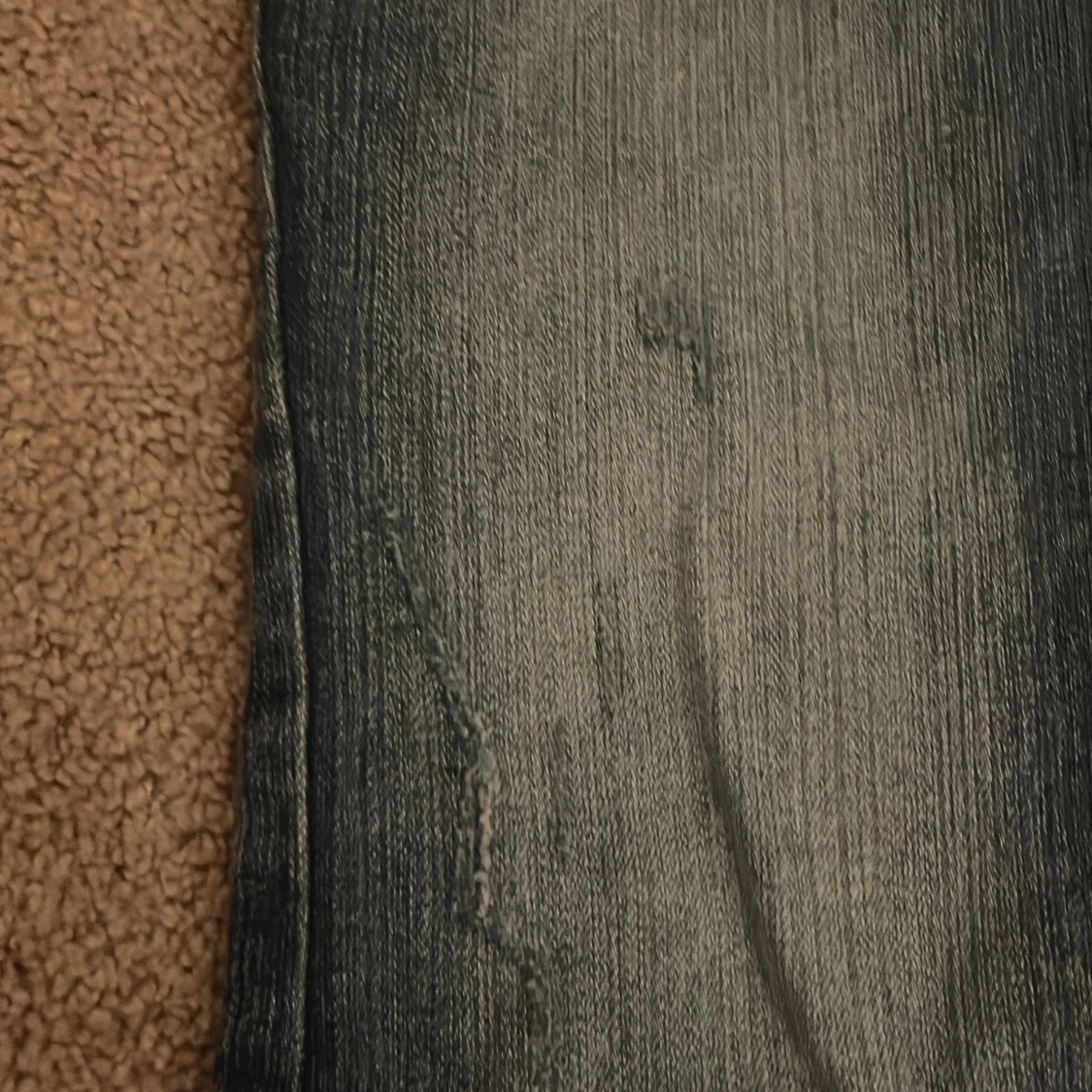 Bootcut jeans från H&M, blå denim - 2