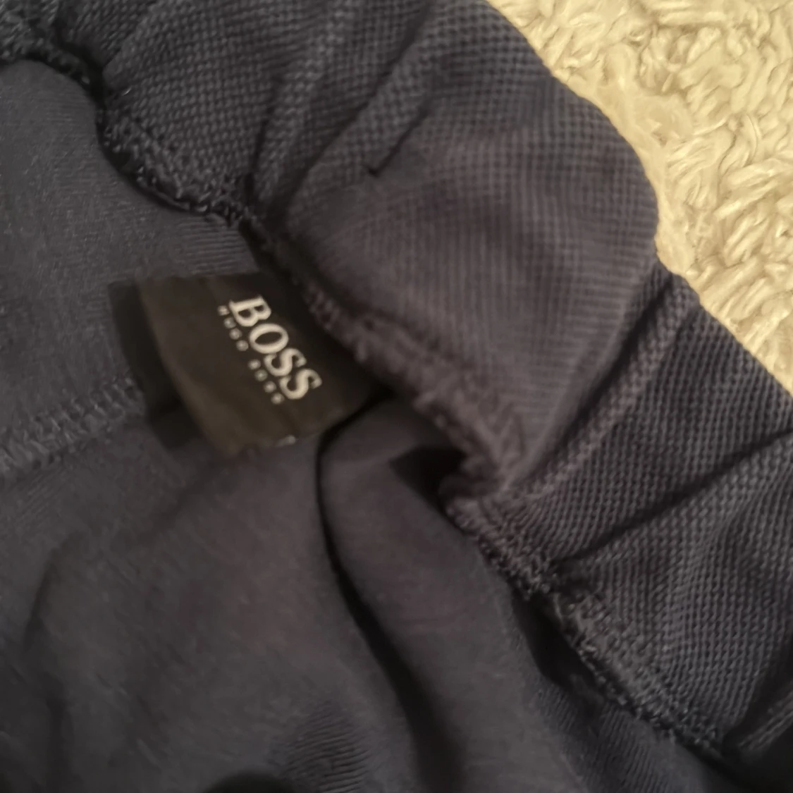 Mörkblå mjukisbyxor från Hugo Boss - 2