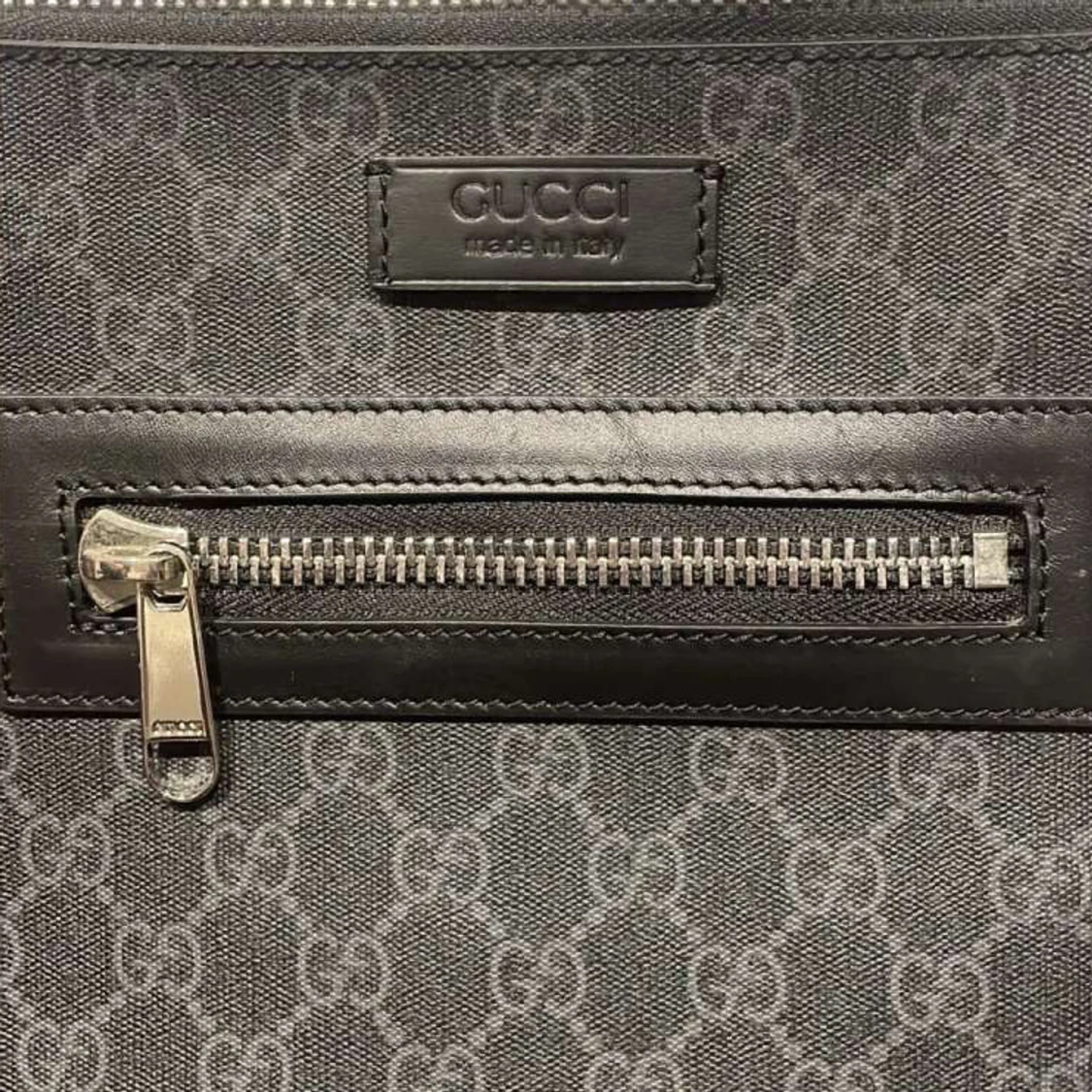 Fet svart GG armväska - 2