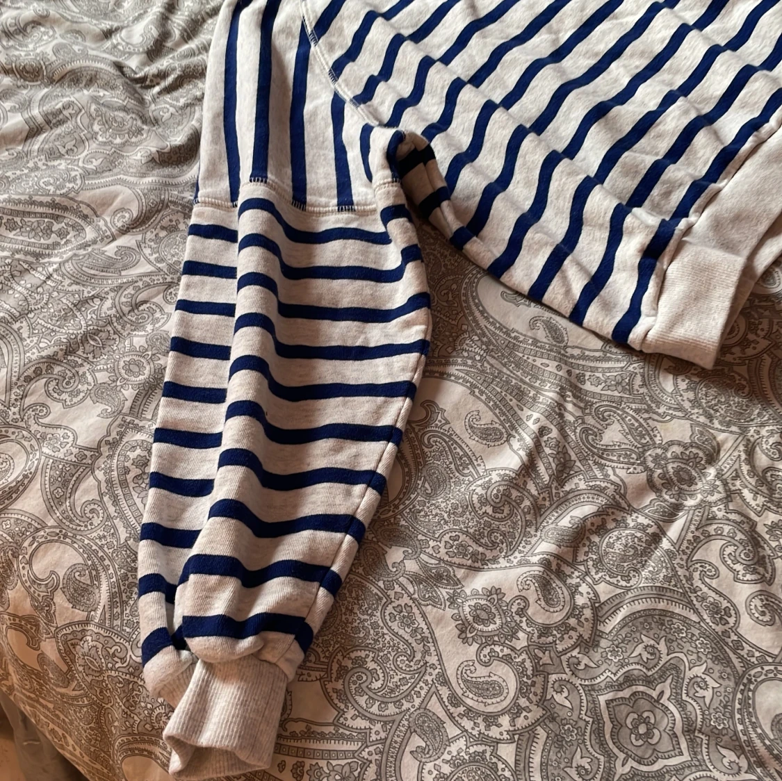 Randig sweatshirt i bomull - 2