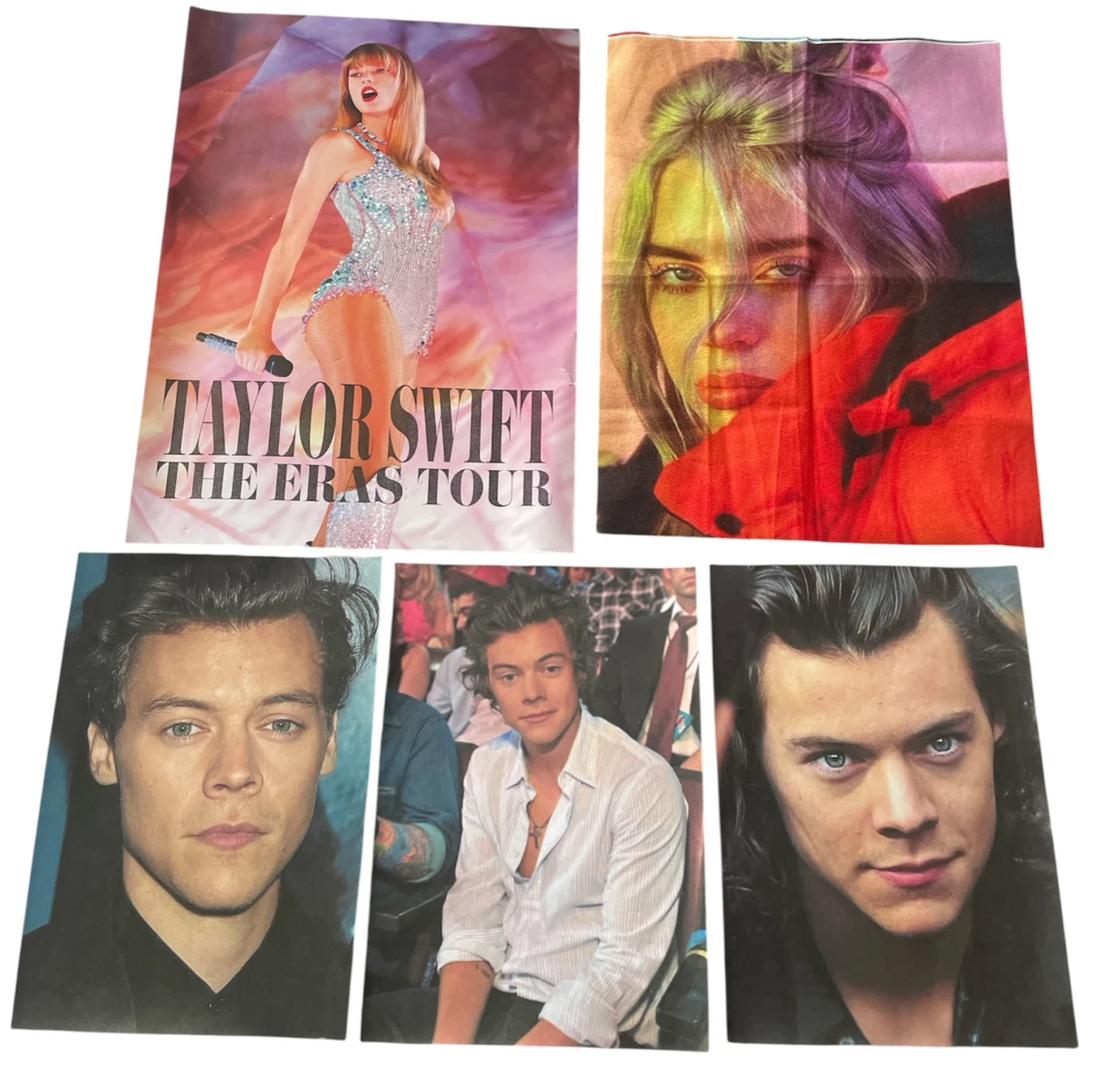 Set med bilder på artister