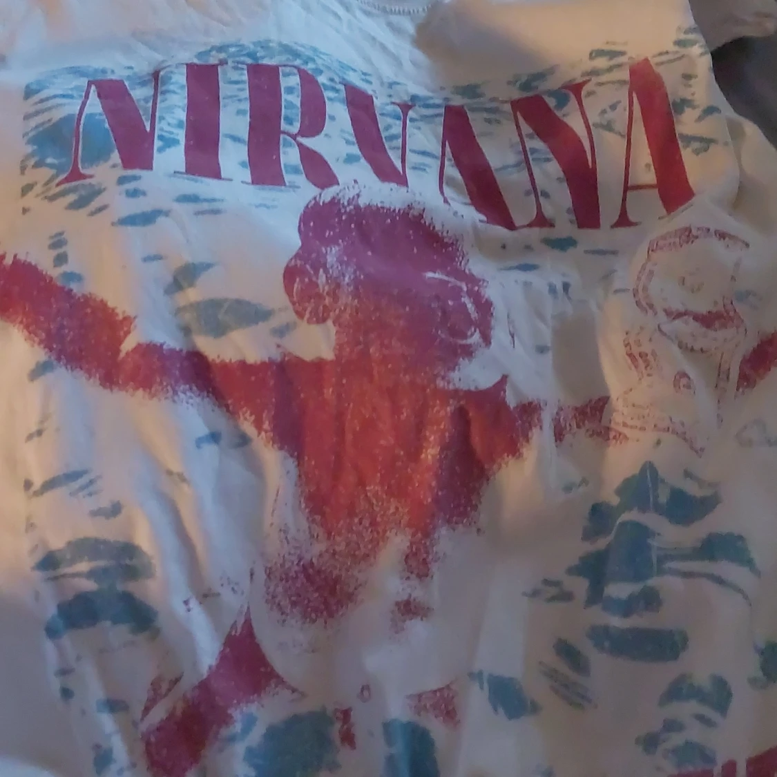 Nirvana Nevermind vit t-shirt - 1