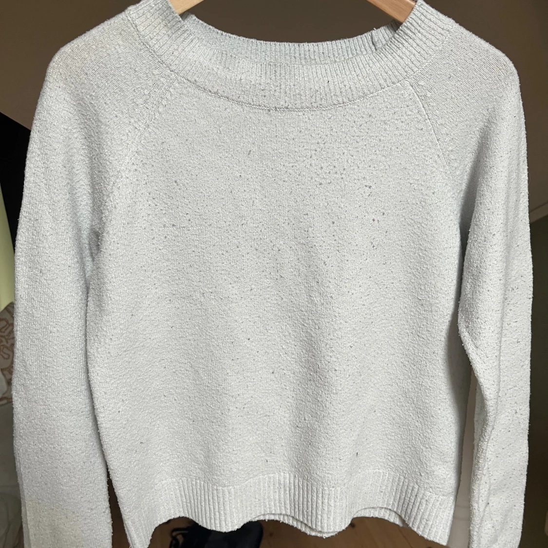 Vit stickad tröja från Vero Moda - 1