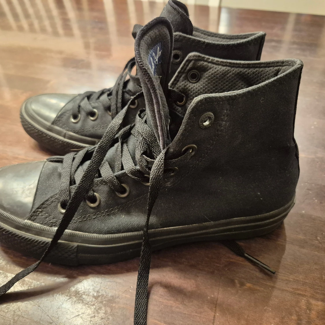 Svarta Converse All Star high-top - 1