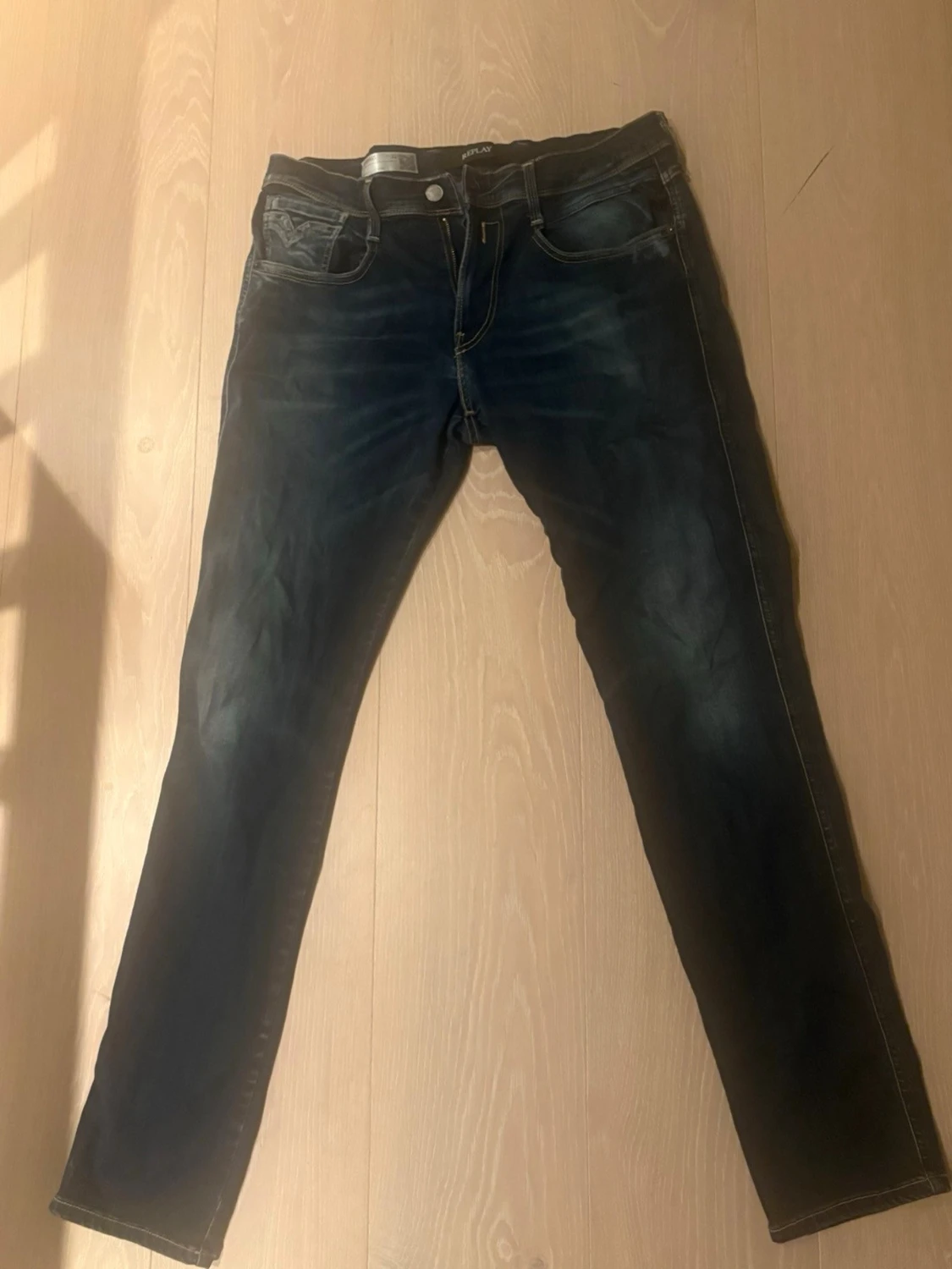 Replay Anbass jeans blå, storlek 32