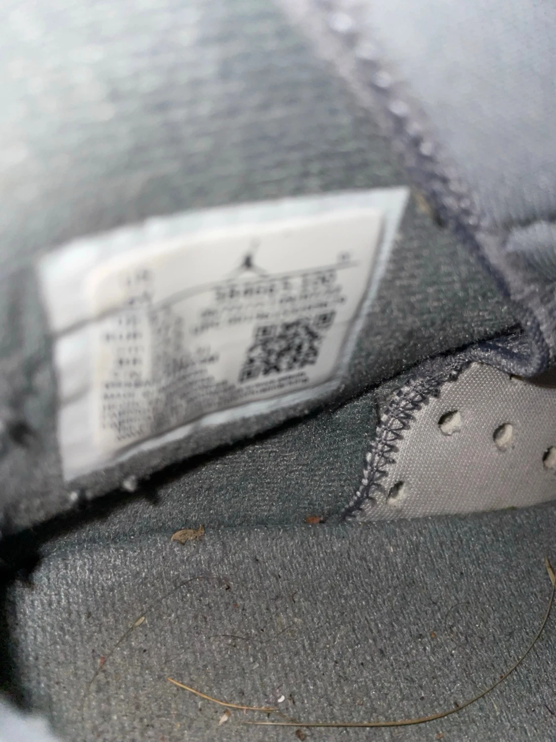 Nike Air Jordan 6 Retro grå/vita - 12