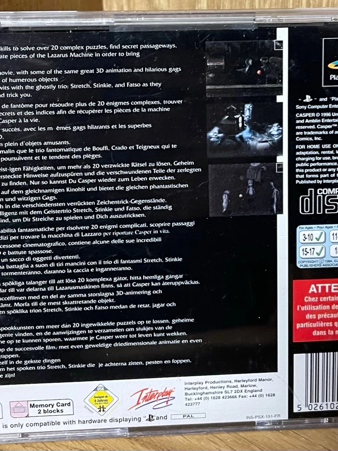 Casper (PlayStation) - 1