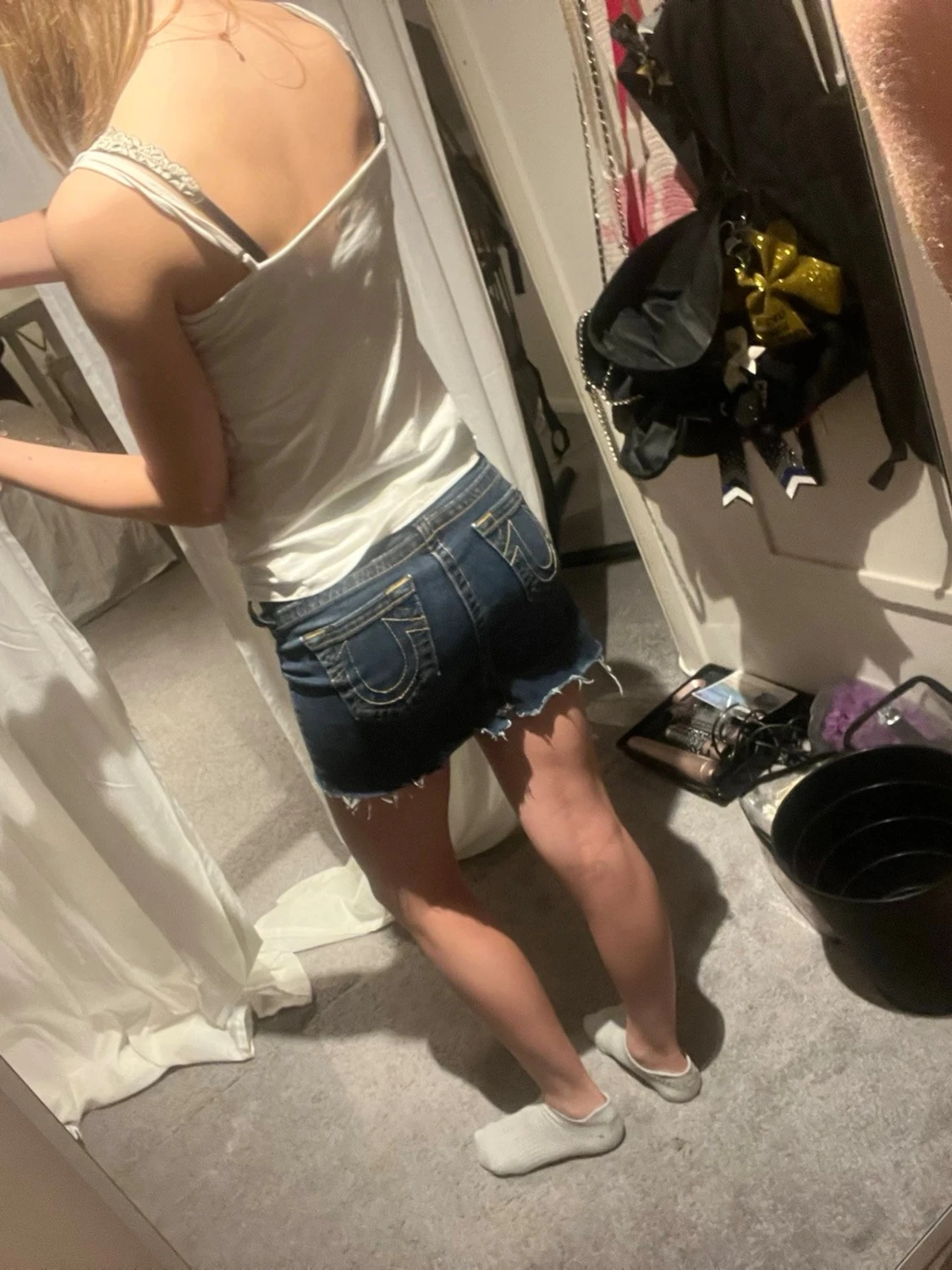 True Religion jeanskjol  - 5