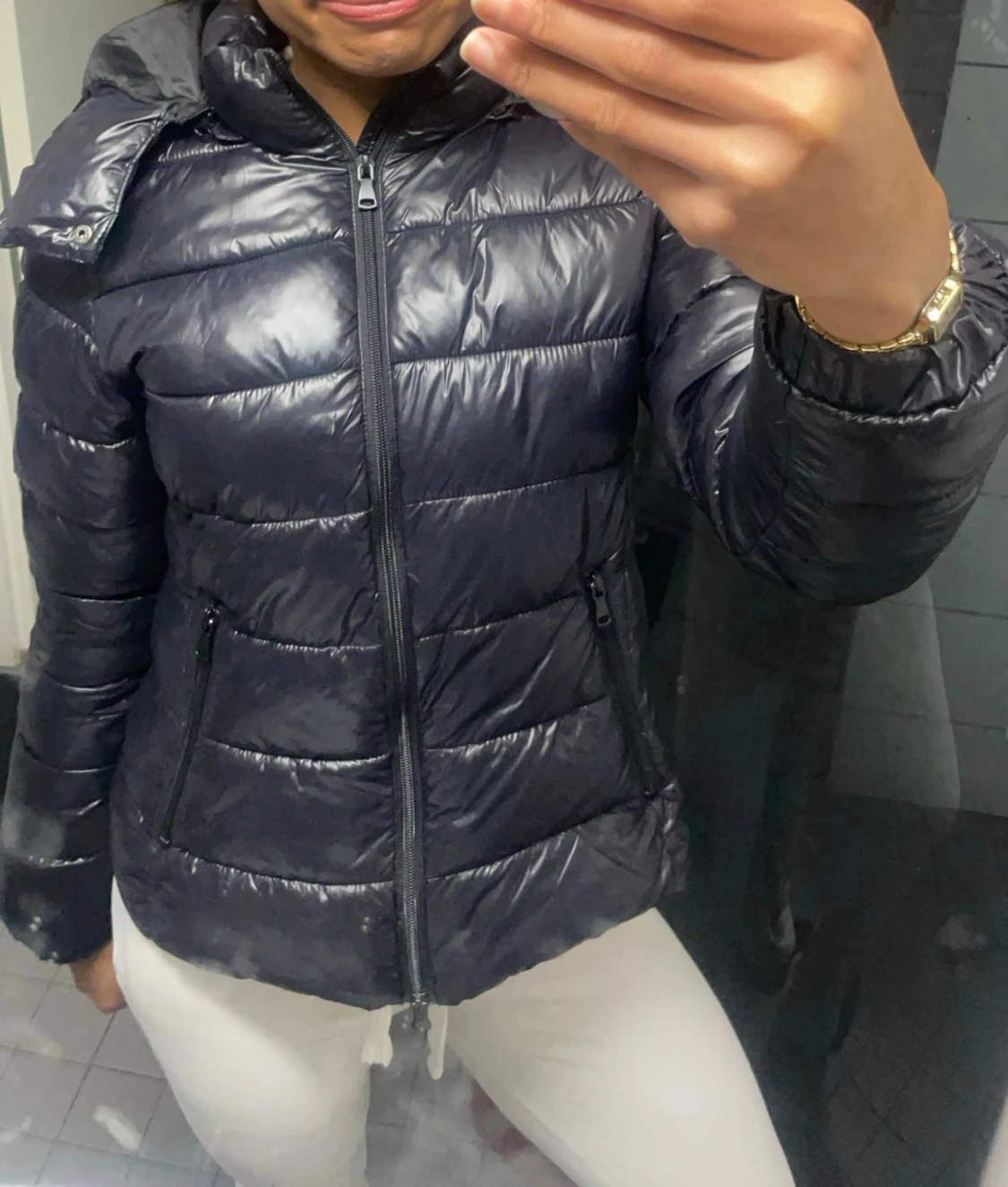 Monclear liknande puffer jacka