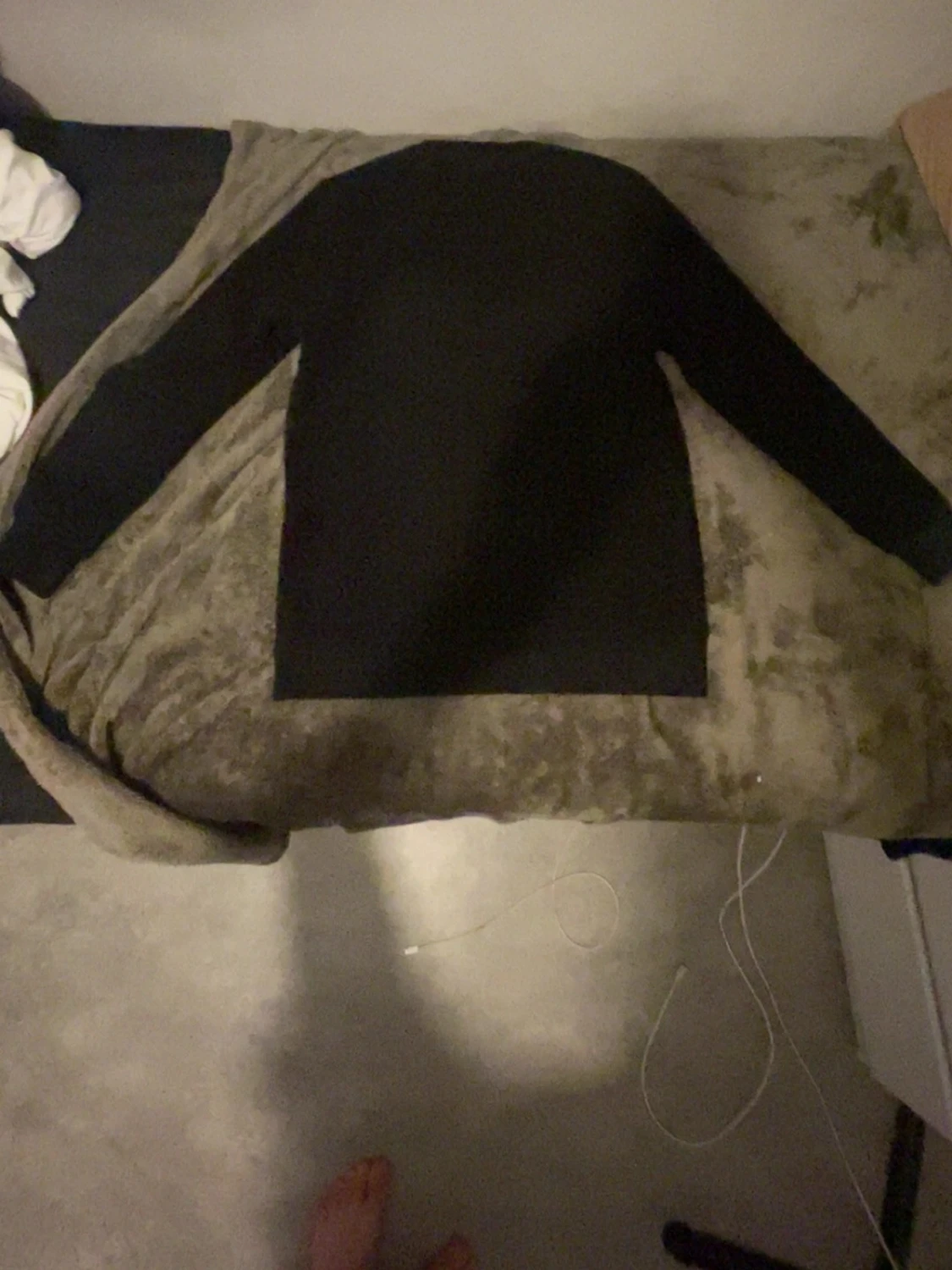 Svart långärmad tröja från Lacoste - 2