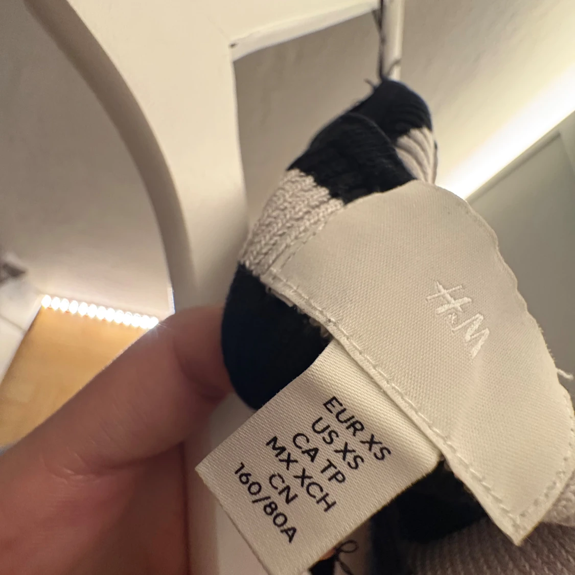 Randig långklänning från H&M XS - 2