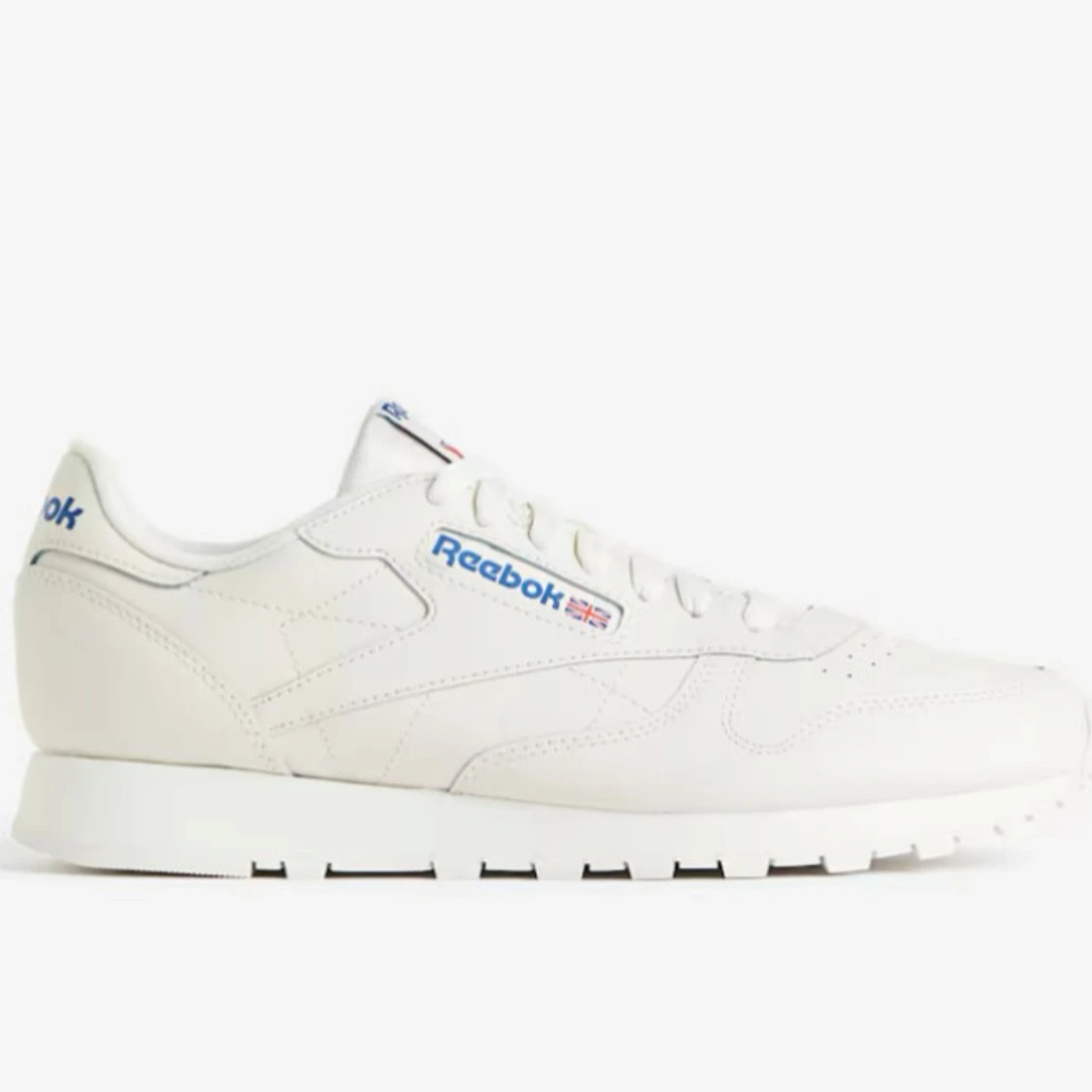 Vita Reebok Classic sneakers i skinn - 2
