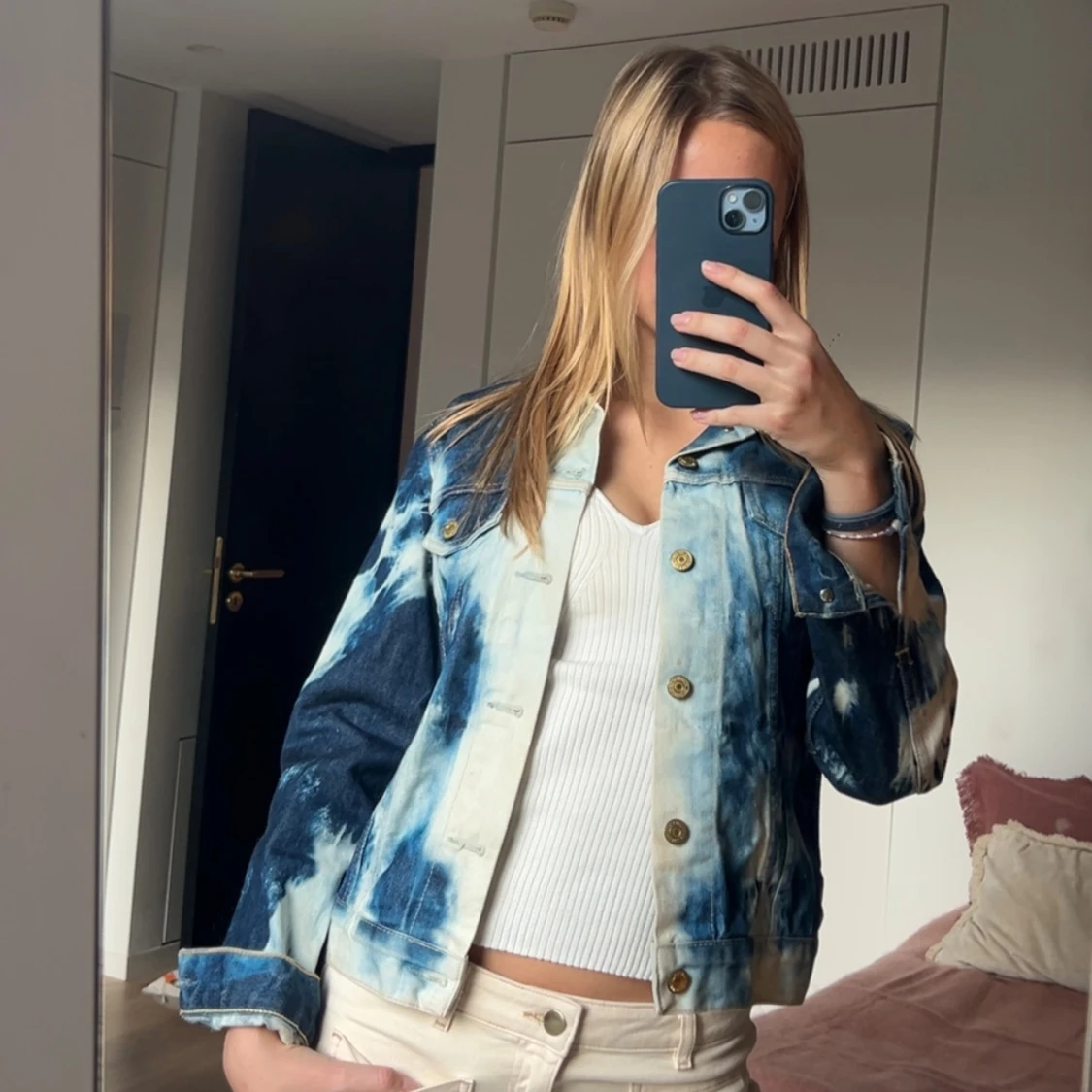 Blå jeansjacka från Levi's - 1