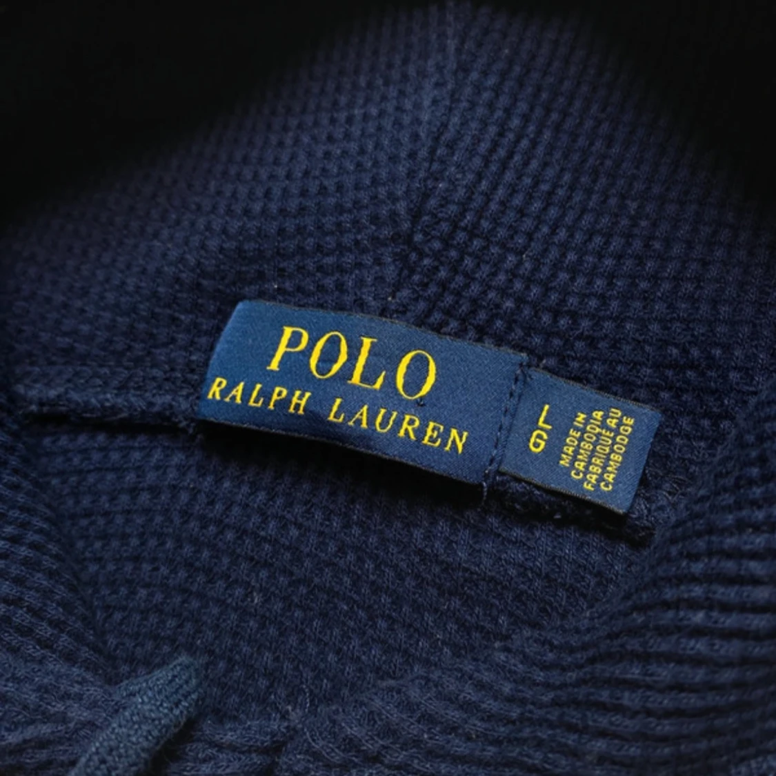 Marinblå hoodie från Polo Ralph Lauren - 3