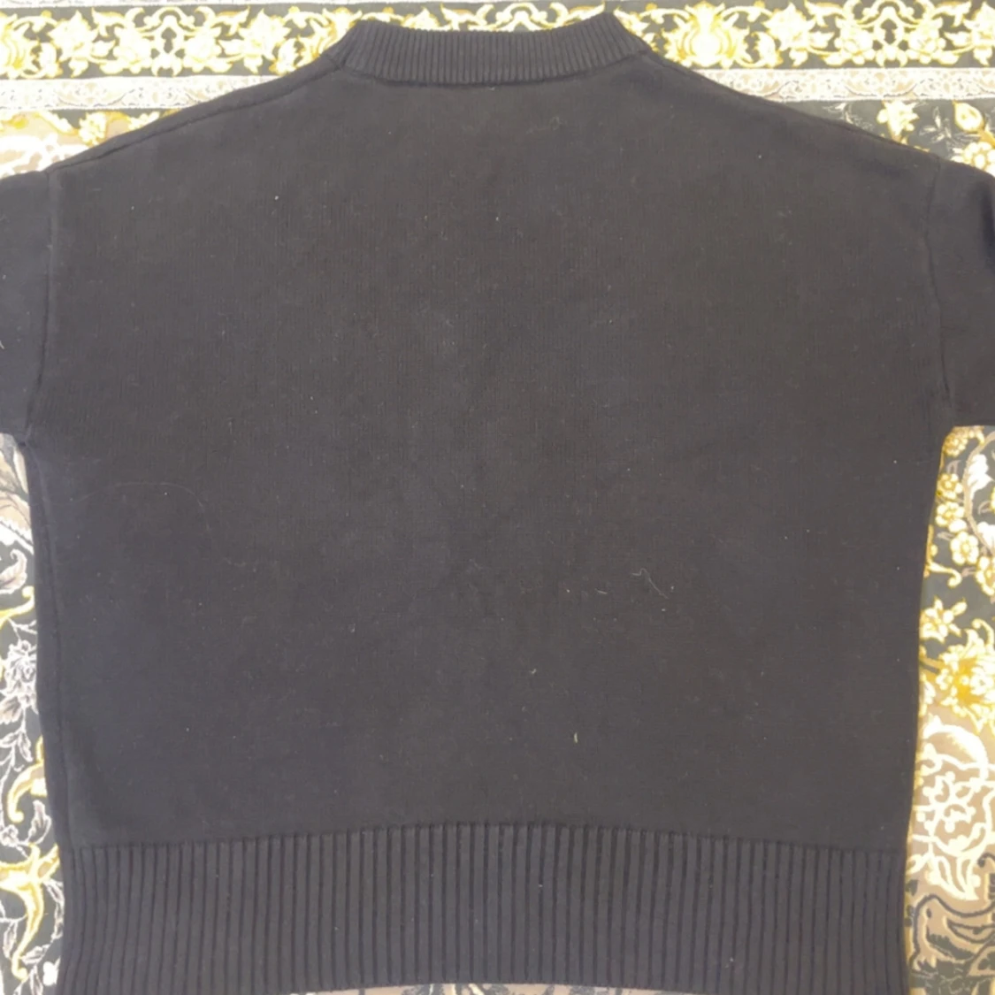 Svart stickad tröja från Ami Paris - 3
