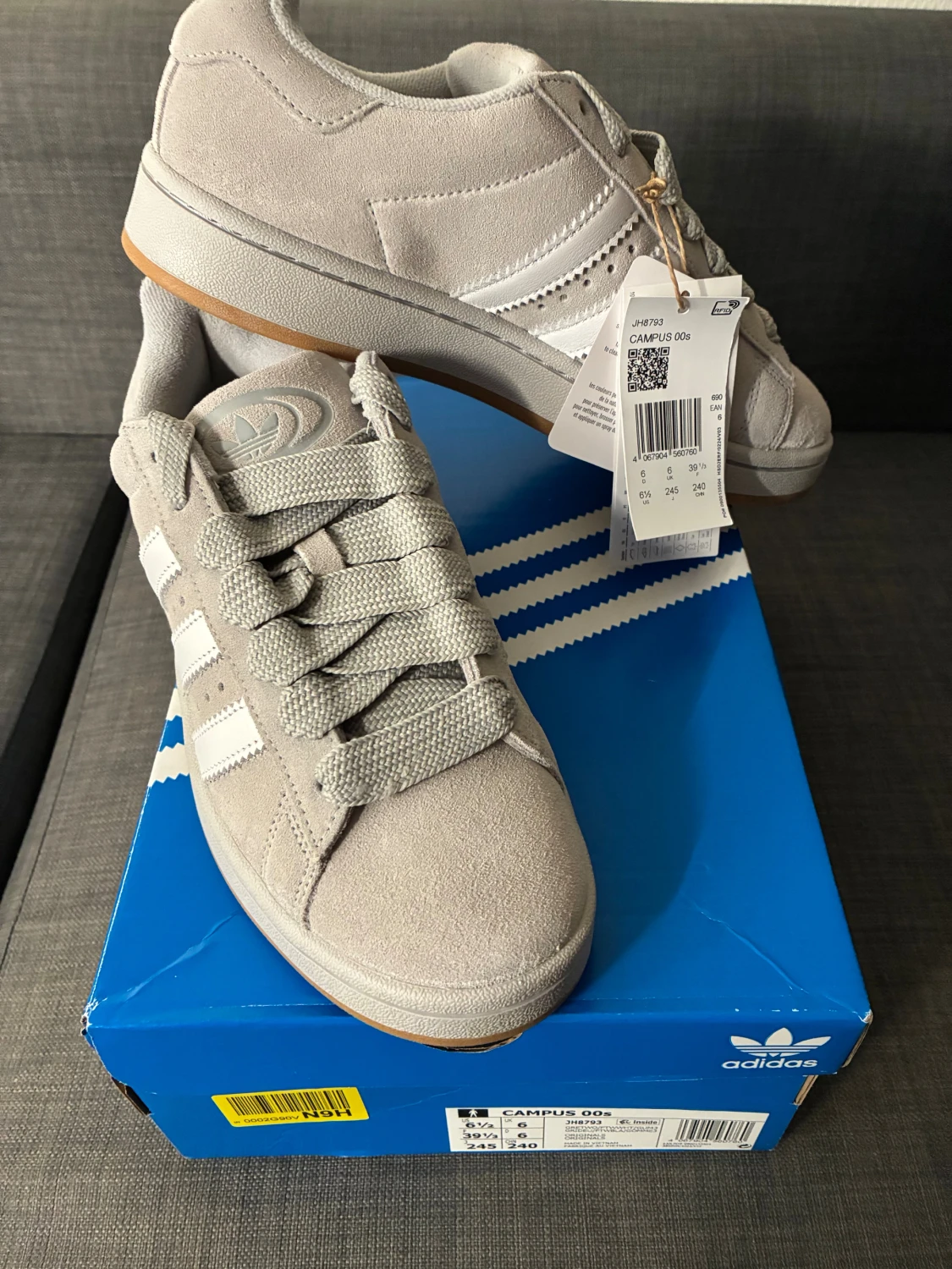 Adidas Campus 00s grå sneakers - 1