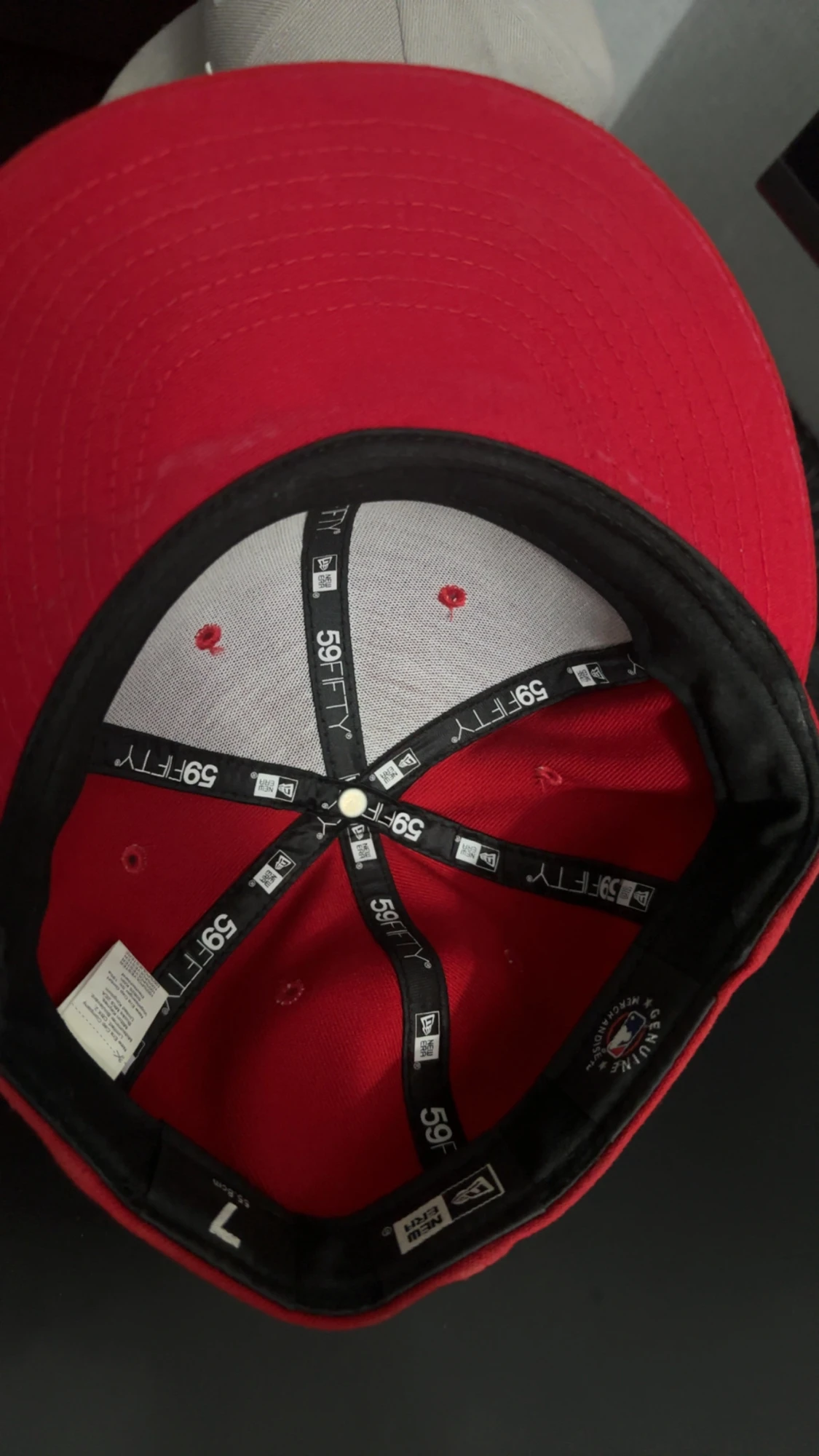 Röd LA Dodgers keps från New Era - 2