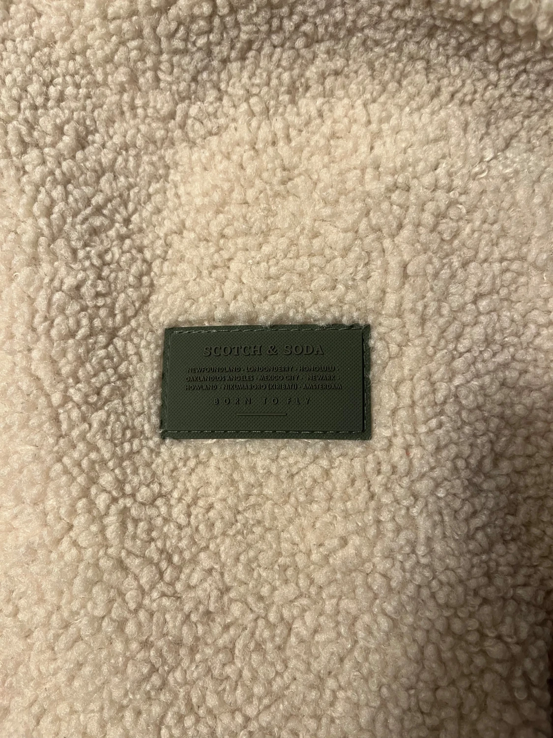 Beige fleece hoodie Scotch & Soda - 2