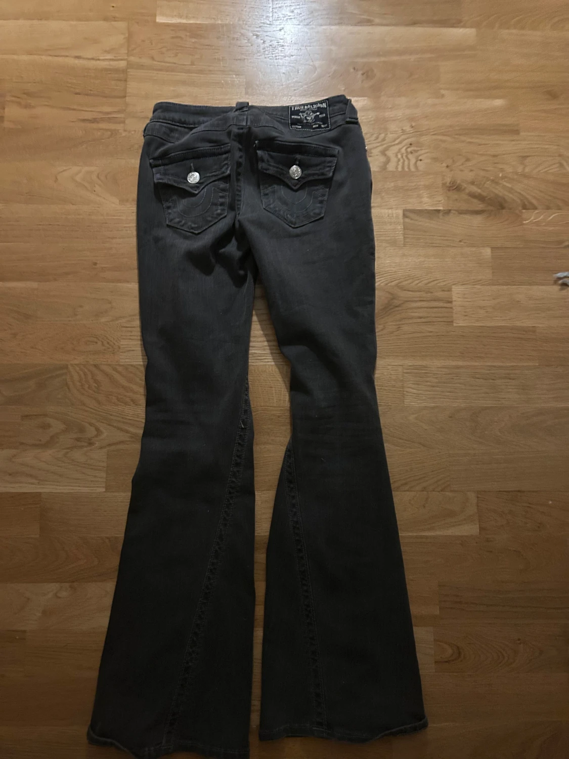 True Religion Joey Low Rise Flare Jeans - 2