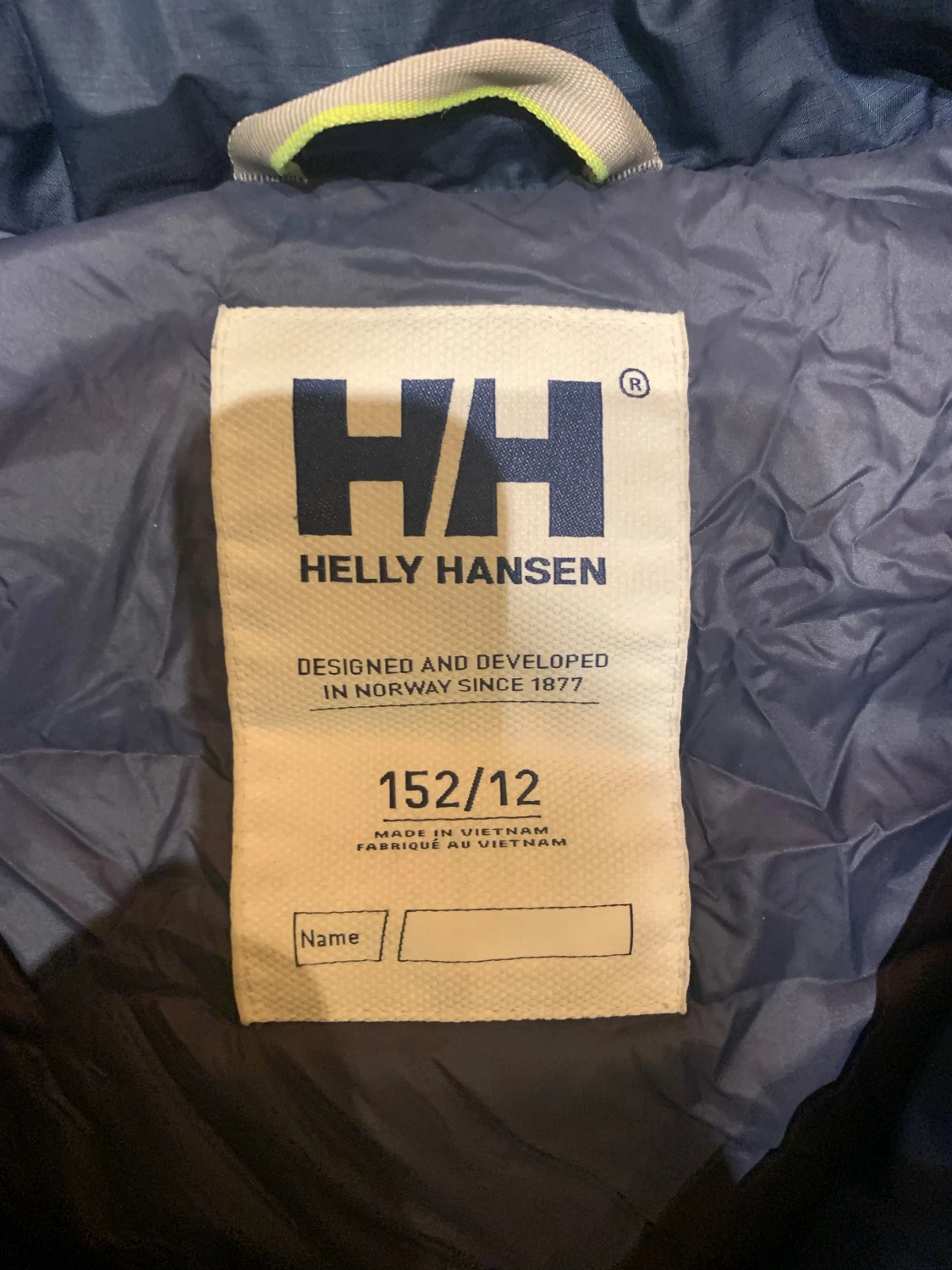 Mörkblå pufferjacka Helly Hansen - 2