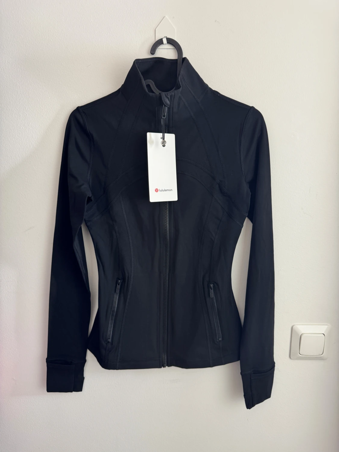 Lululemon define slimfit tränings jacka/tröja storlek 4