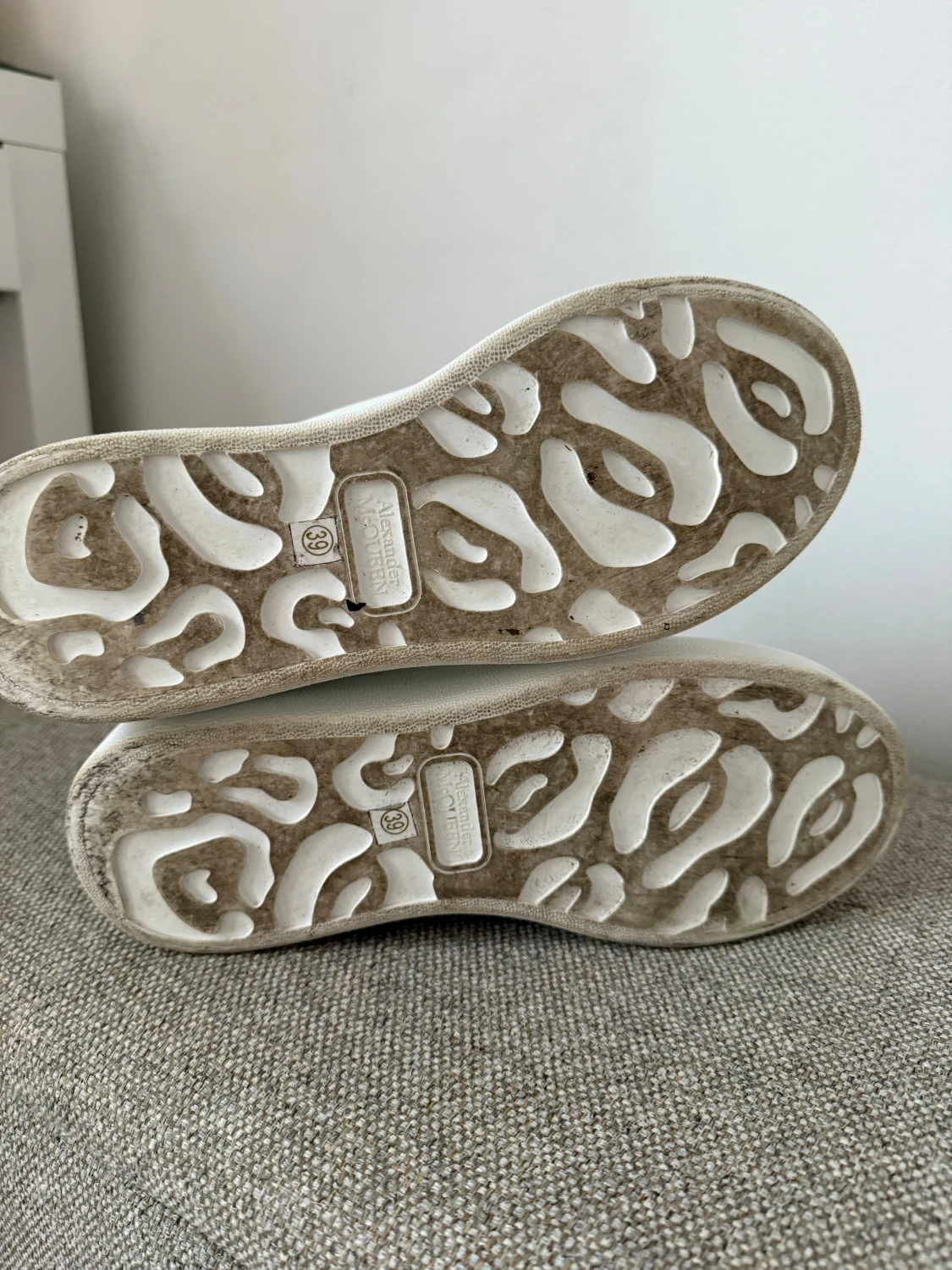 Alexander McQueen vita sneakers - 4