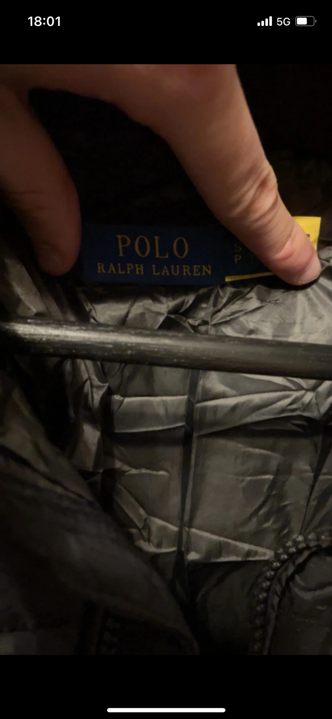 Svart dunjacka från Polo Ralph Lauren - 2