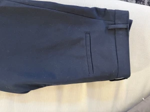 Chinos marinblå ”kostymbyxa” - Snygga marinblå byxor, mellanhög midja, storlek 27