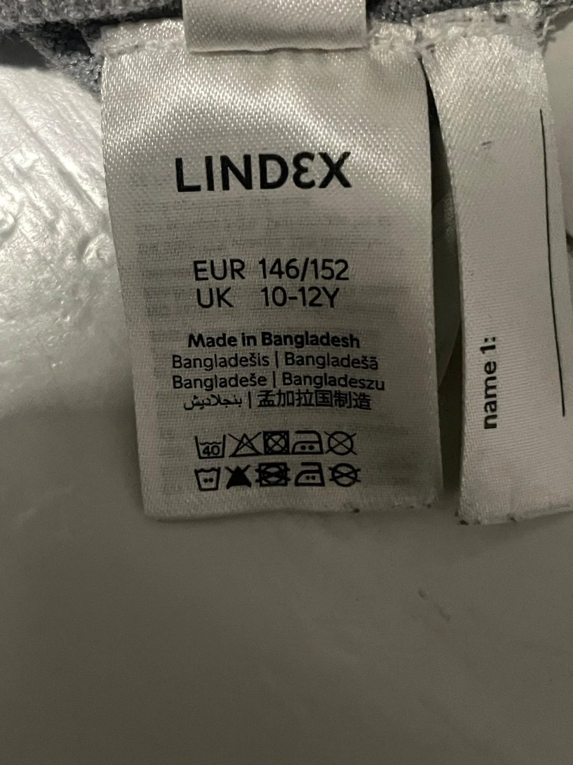 Grå half zip tröja från Lindex - 3