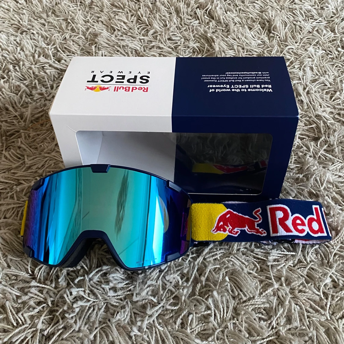 Red Bull Spect blå skidglasögon