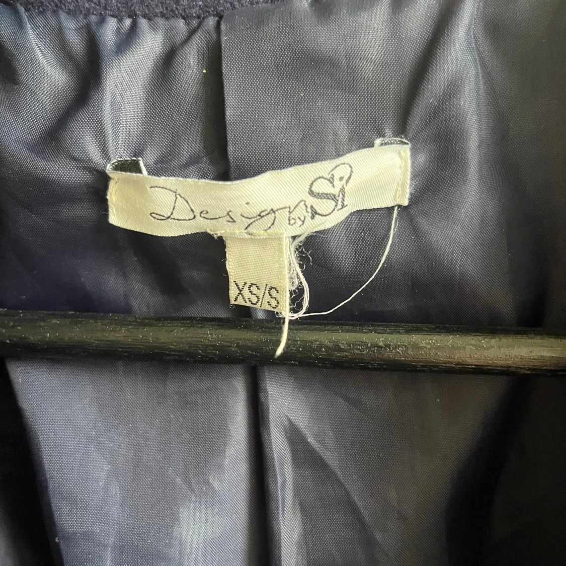 Mörkblå kappa från  Design by Si XS/S - 2