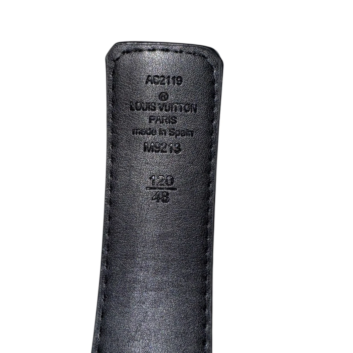 Louis Vuitton Damier Graphite bälte - 3
