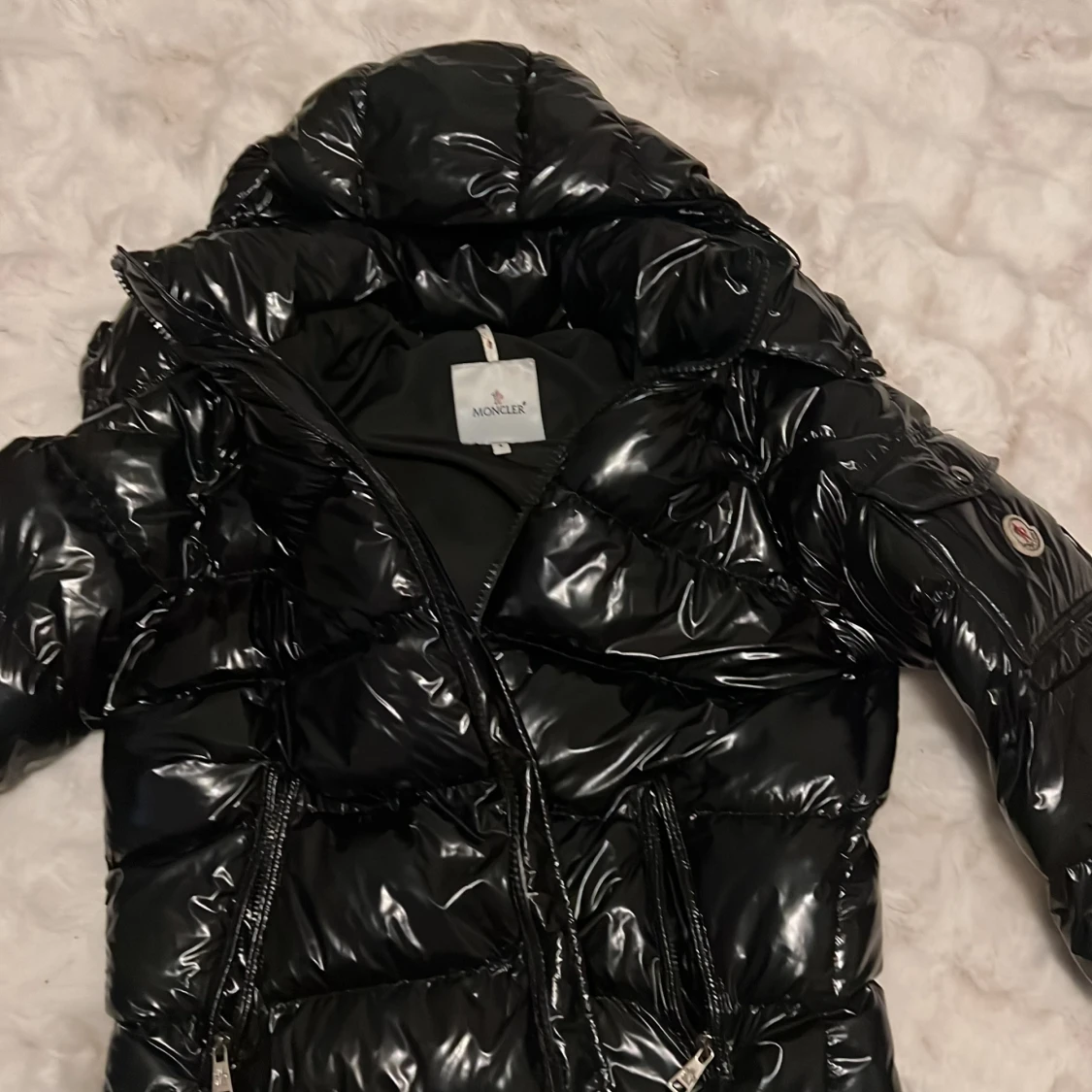 Svart pufferjacka från Moncler - 2