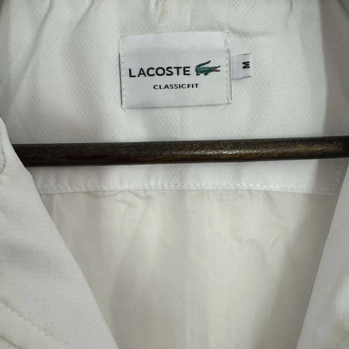 Vit och marinblå vindjacka Lacoste M - 1