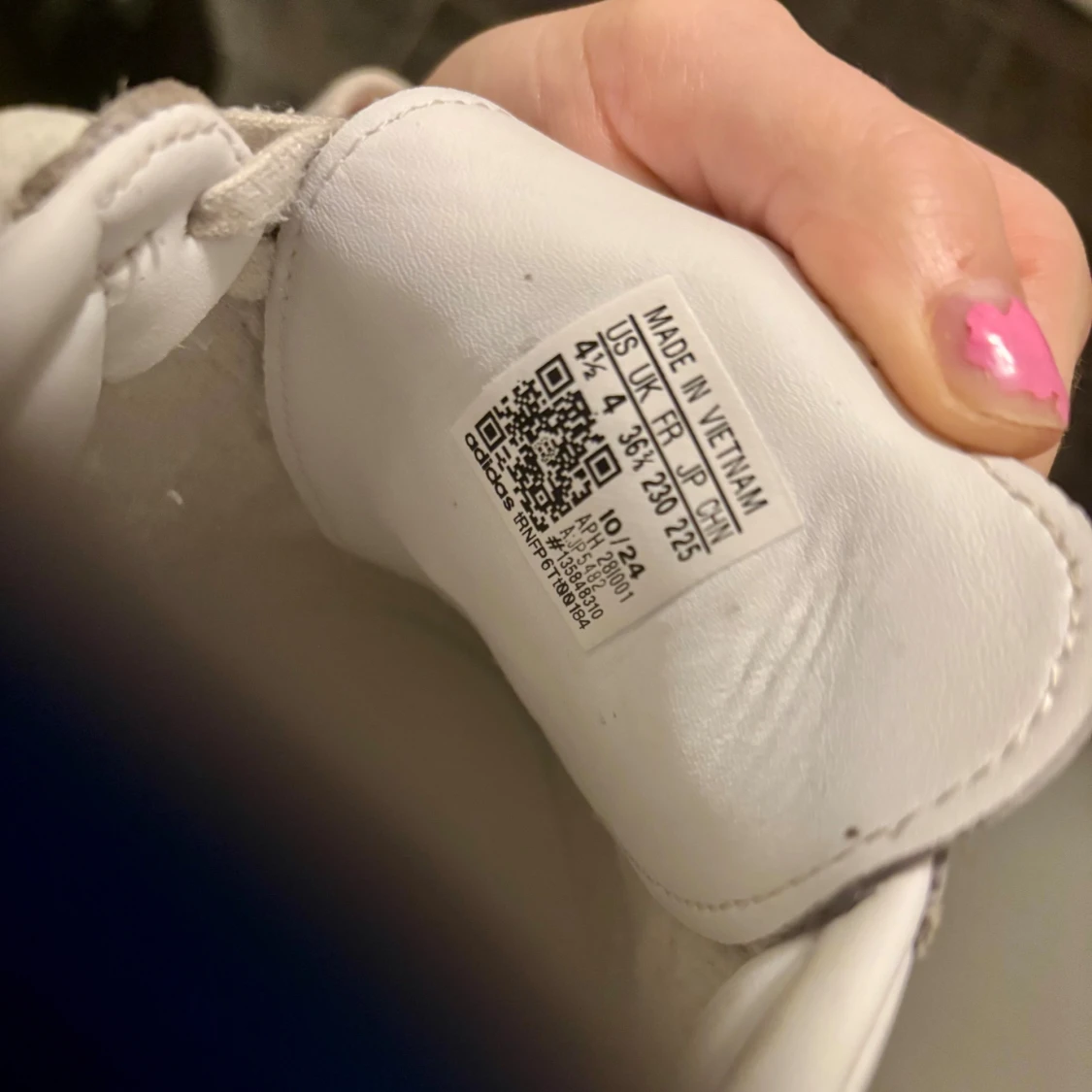 Adidas Samba vit/blå sneakers - 2