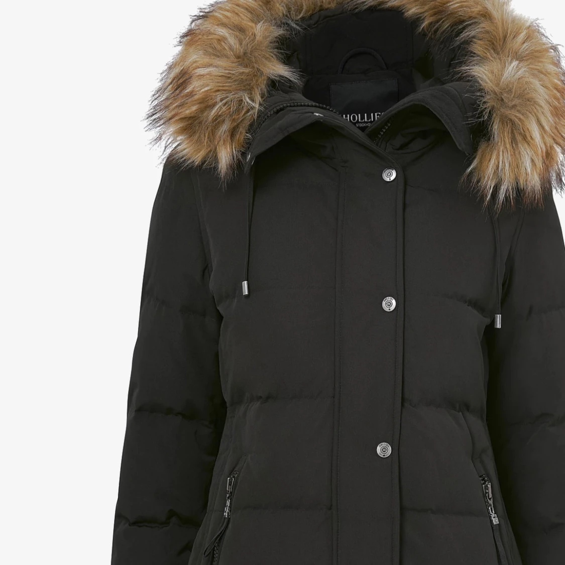 Svart dunjacka från Hollister - 1