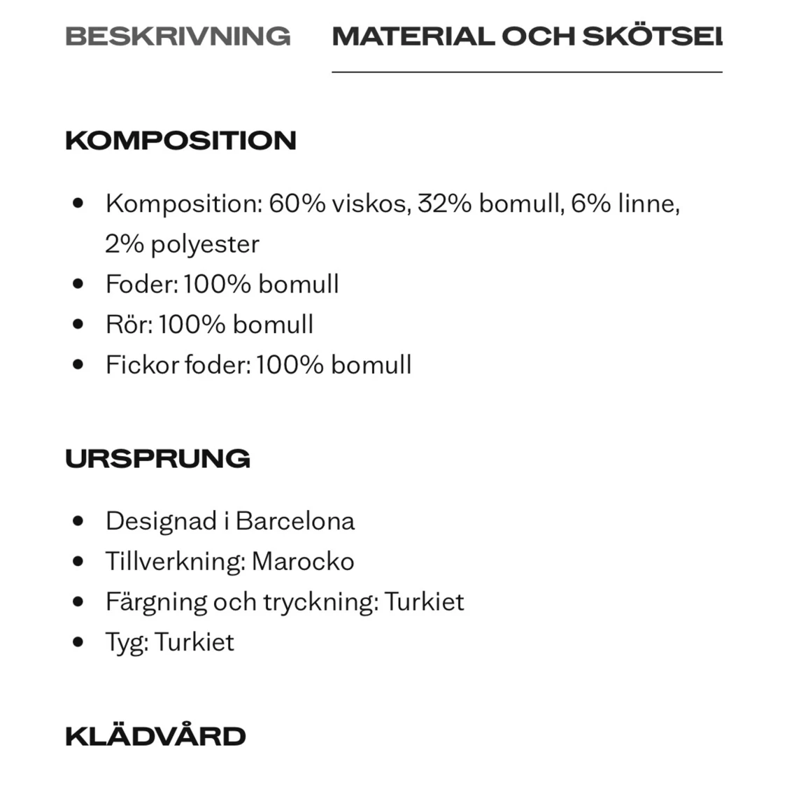 Randiga ljusa linnebyxor - 4