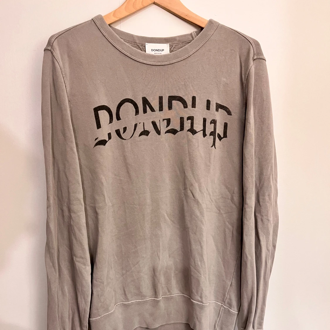 Grå sweatshirt från Dondup