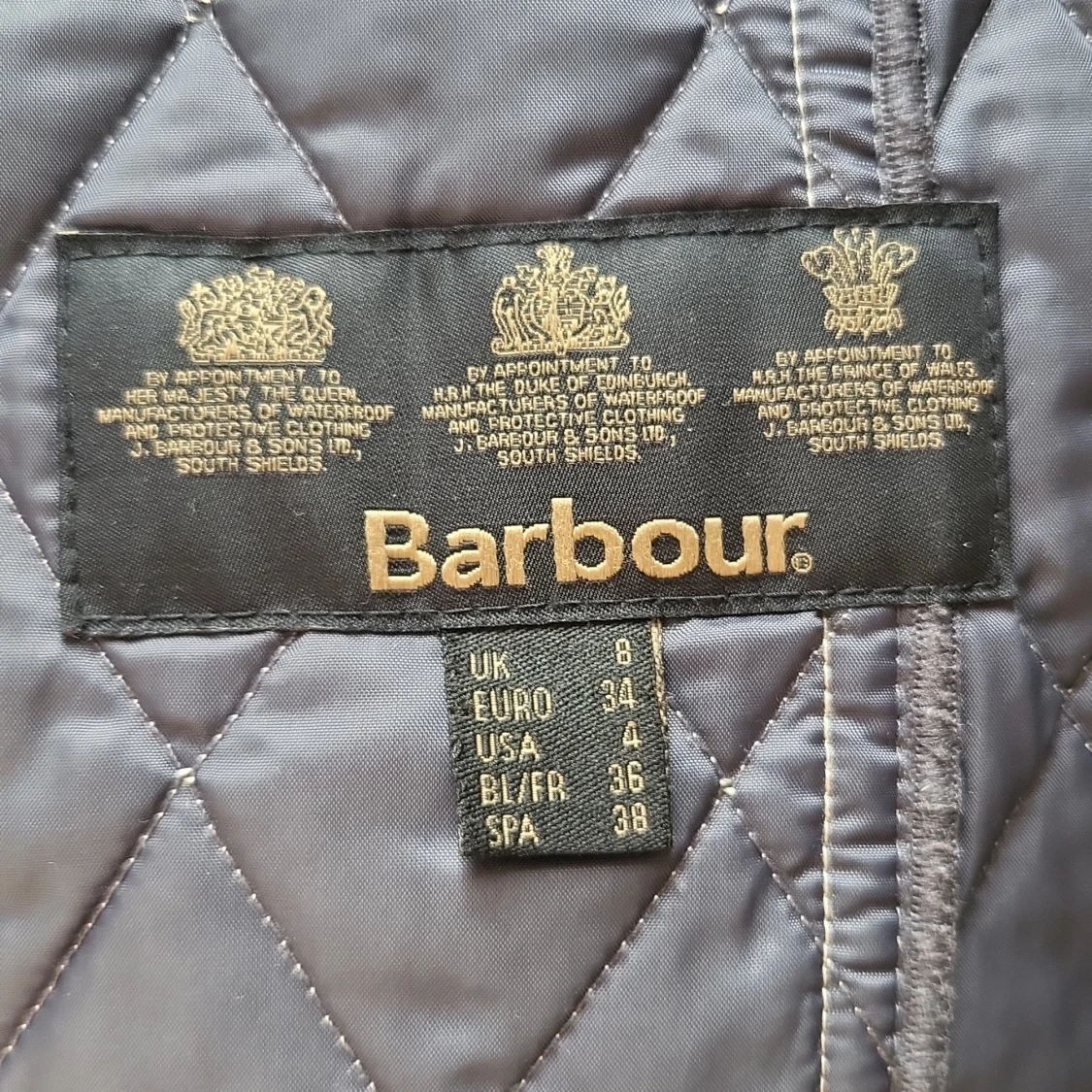 Beige quiltad jacka från Barbour - 2