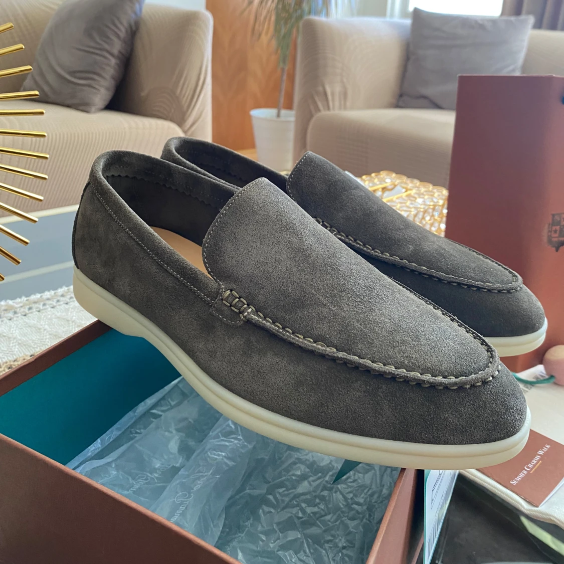 Loro Piana Summer Walk mockaloafers - 3