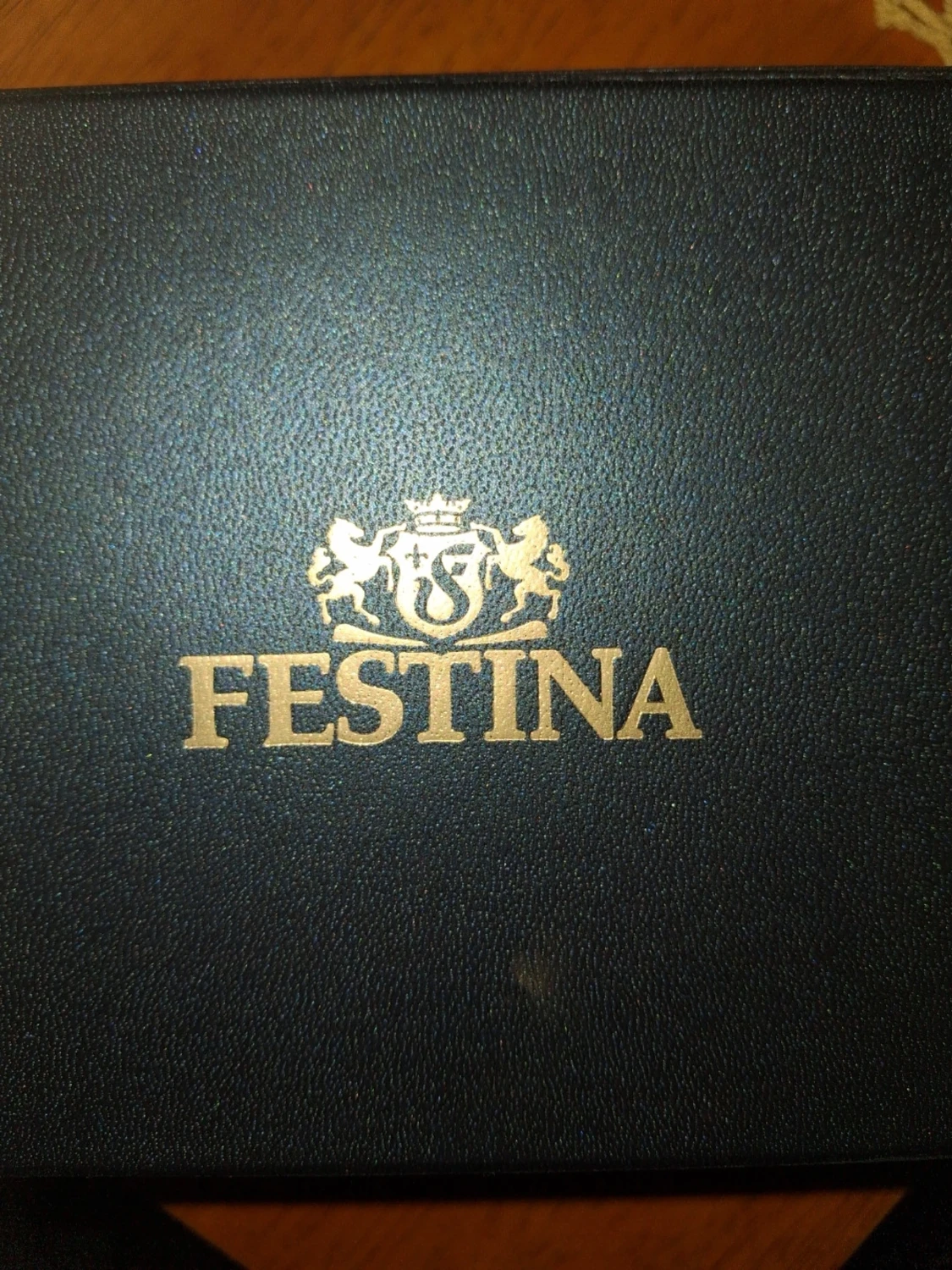 Festina herrklocka med blå urtavla - 1